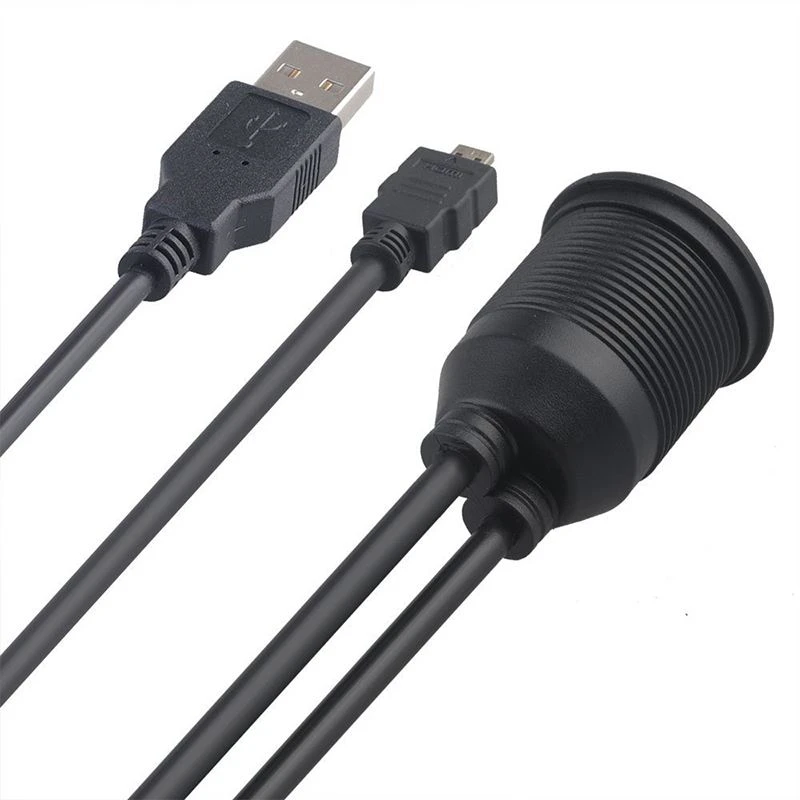 Underwater Micro HDMI USB 2.0 Flush Mount Cable